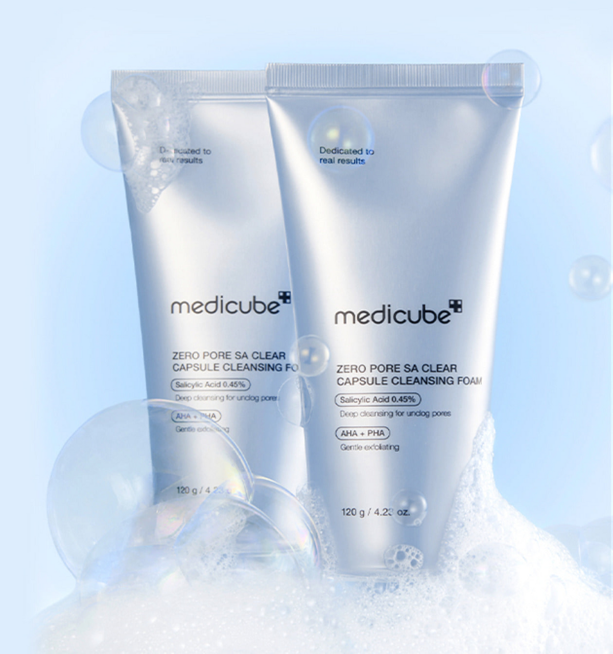 medicube Zero Pore Clearing Capsule Cleansing Foam 120g MediCube