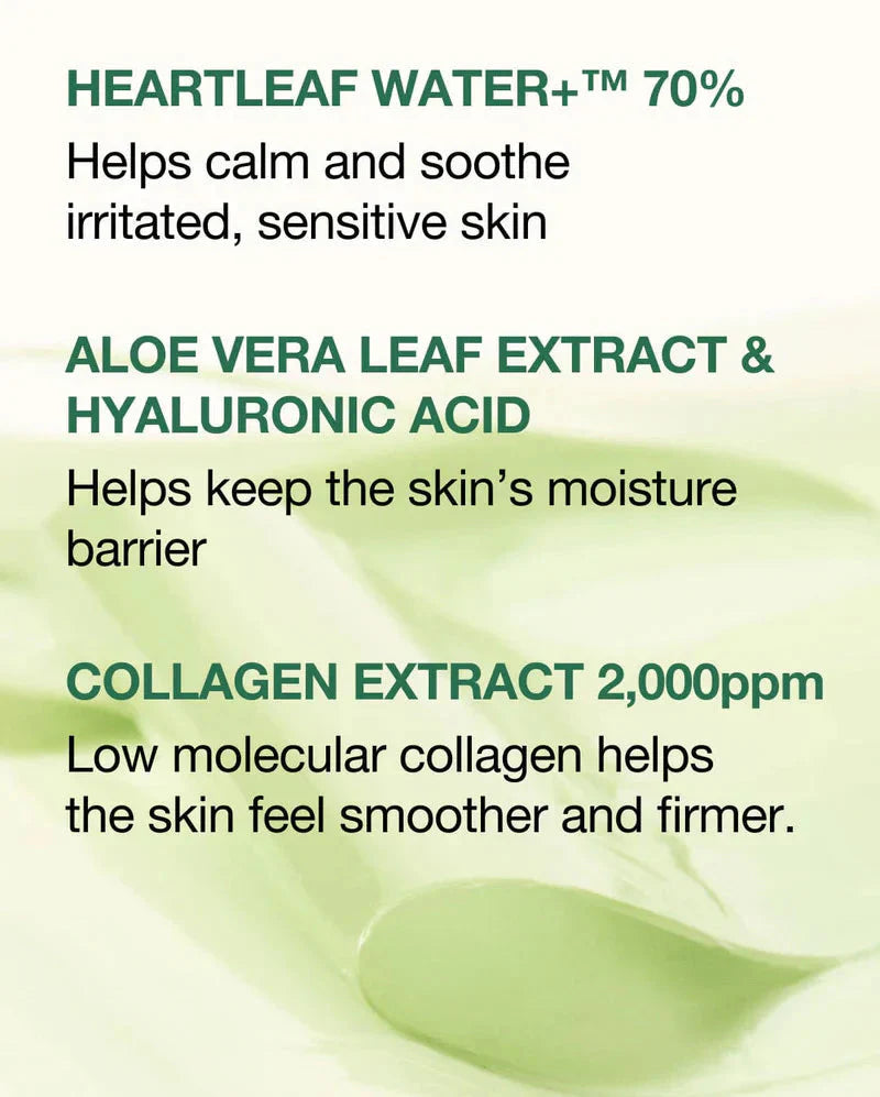 Anua Heartleaf 70+ Hyaluron Soothing Collagen Mask (38g x 4 Packs) Anua