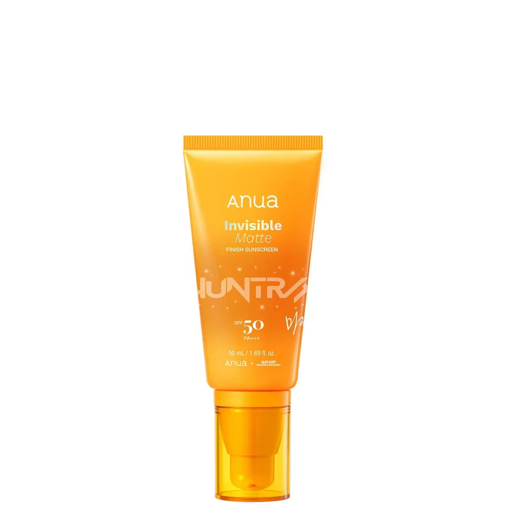 Anua Invisible Matte Finish Sunscreen SPF50 50ml KPop Demon Hunters Mira no white cast matte sunscreen UAE