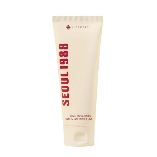 K-SECRET - SEOUL 1988 Cream : Snail Mucin 93% + Rice - 100ml