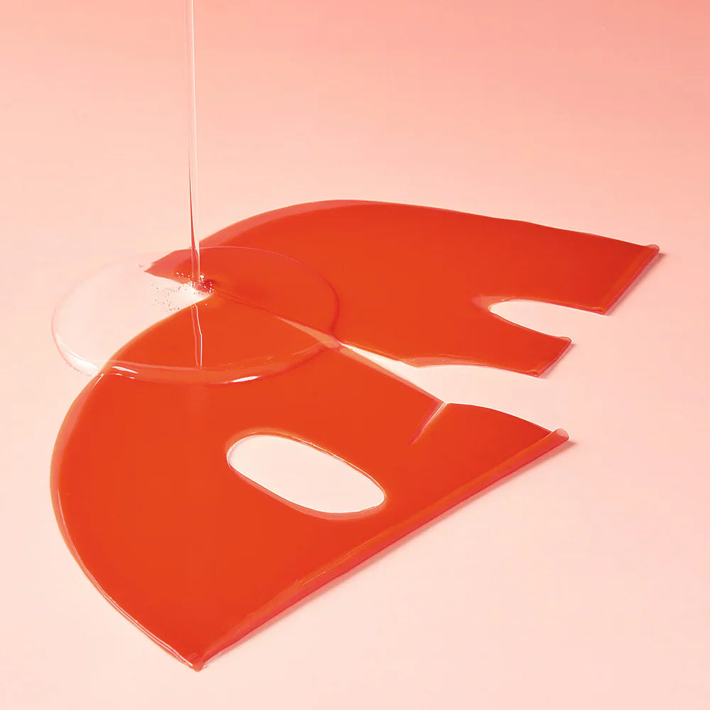 قناع الكولاجين النباتي بالجنسنج الأحمر من ماري آند ماي (30 جم × 4)