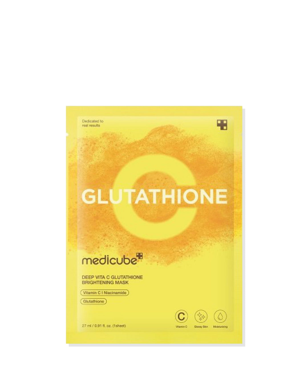 medicube Deep Vita C Glutathione Brightening Mask 1pc