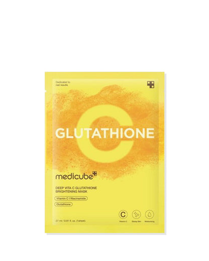 medicube Deep Vita C Glutathione Brightening Mask 1pc