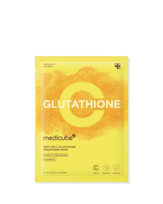 medicube Deep Vita C Glutathione Brightening Mask 1pc