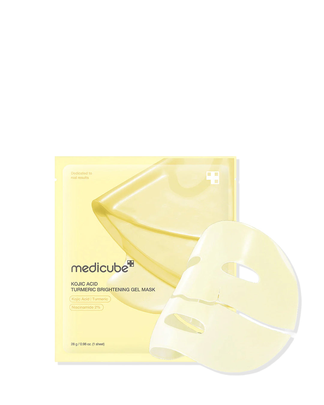 medicube Kojic Acid Turmeric Brightening Gel Mask 28g