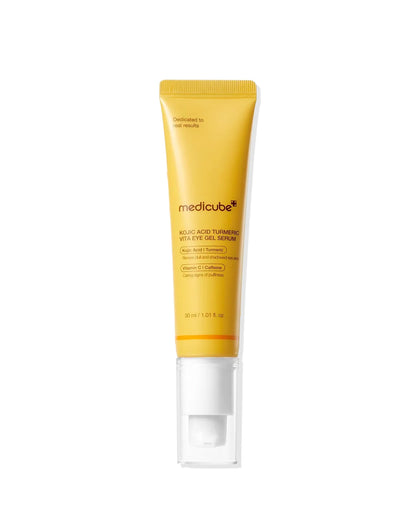 Medicube Kojic Acid Turmeric Vita Eye Gel Serum 30ml | Brightens & Refreshes Under-Eyes