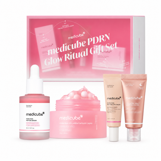Medicube PDRN Glow Ritual Gift Set 4-step skincare set UAE