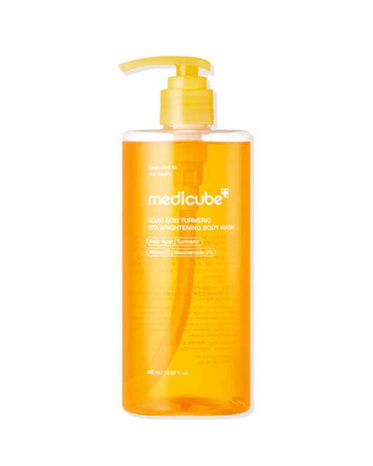 Medicube Skin Lightening Body Wash with Kojic Acid, Turmeric and Vitamins 400ml