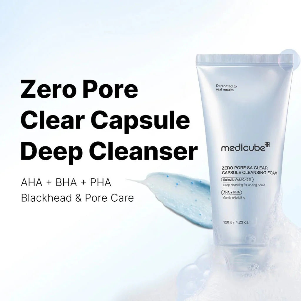 medicube Zero Pore Clearing Capsule Cleansing Foam 120g MediCube