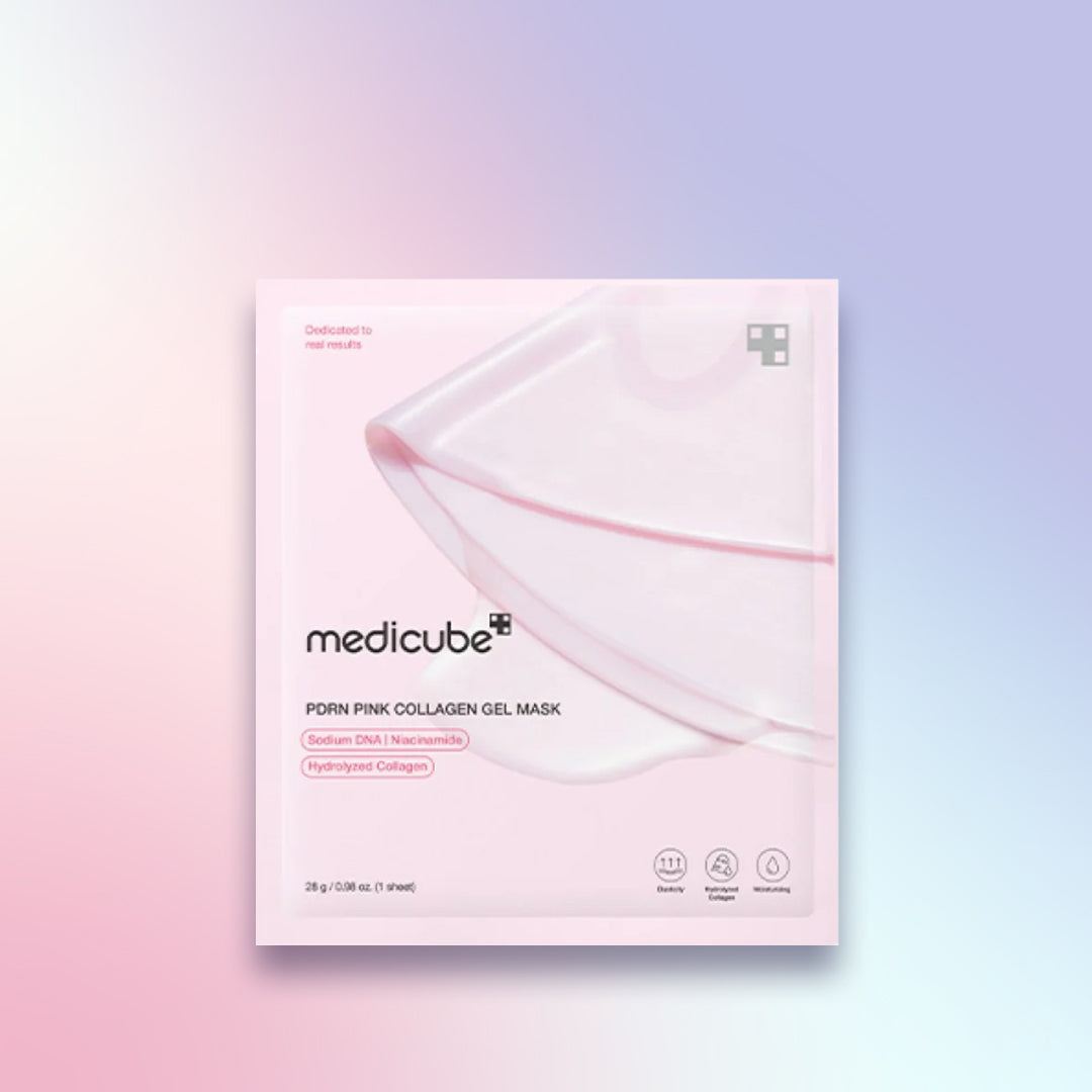 medicube PDRN Pink Collagen Gel Mask packet