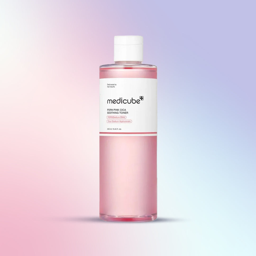 medicube PDRN Pink Cica Soothing Toner bottle