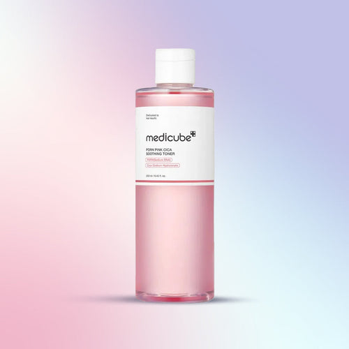 medicube PDRN Pink Cica Soothing Toner bottle