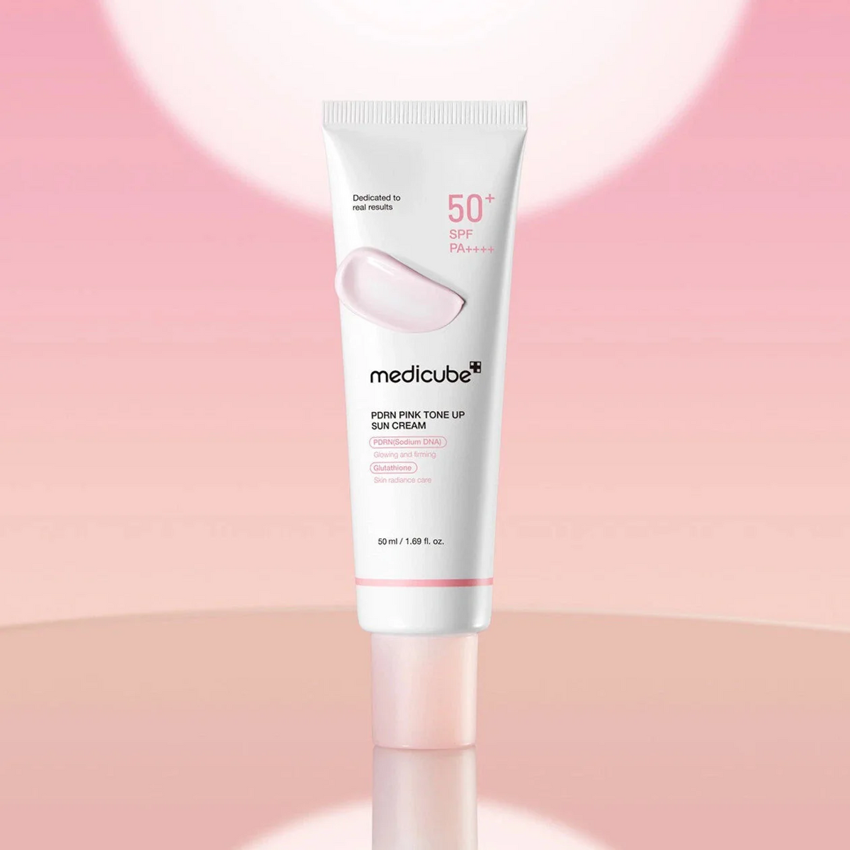 medicube PDRN Pink Tone Up Sun Cream 50mL tube