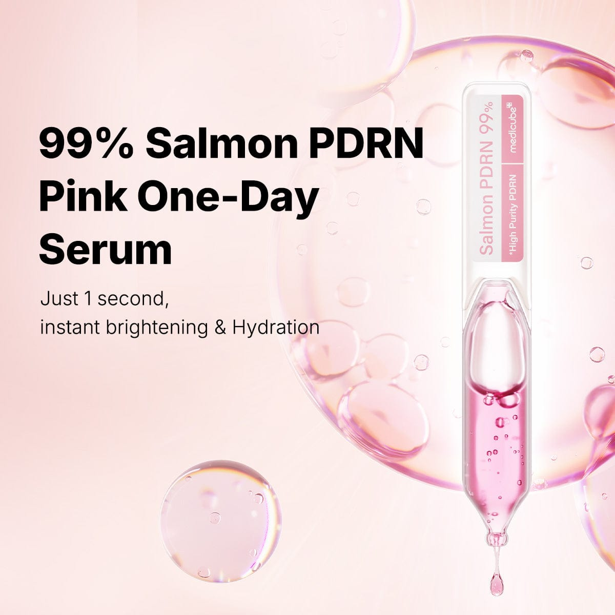 single medicube PDRN Pink One Day Serum 