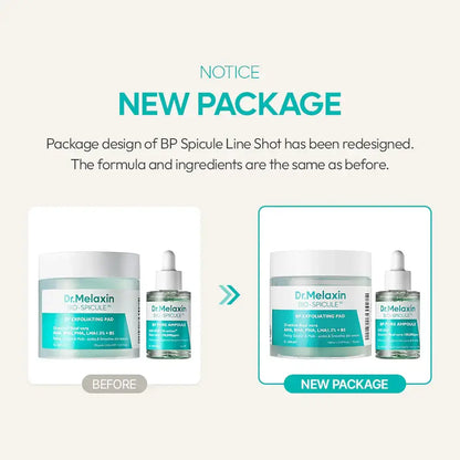 Dr. Melaxin Bio-Spicule BP Exfoliating Pads (70 Pads)