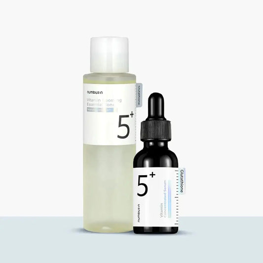 numbuzin Vitamin Concentrated Serum & Boosting Essence Toner numbuzin