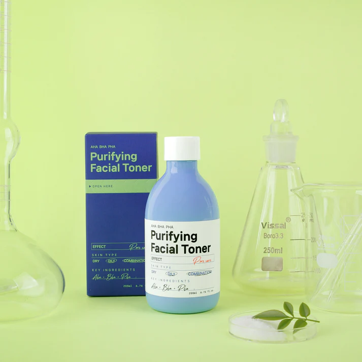 pong dang AHA BHA PHA Purifying Facial Toner 200 mL pong dong