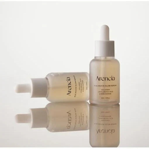 Arencia Rice Mucin Glow Serum 30ml rice ferment collagen hydrating glow serum UAE