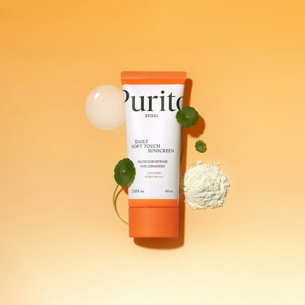 PURITO SEOUL Daily Soft Touch Sunscreen SPF 50+ PA++++ tube bottle