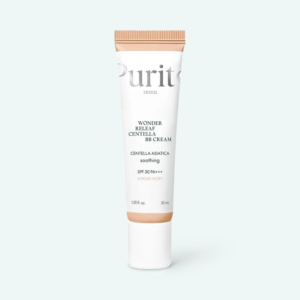 PURITO SEOUL Wonder Releaf Centella BB Cream #15 Rose Ivory tube