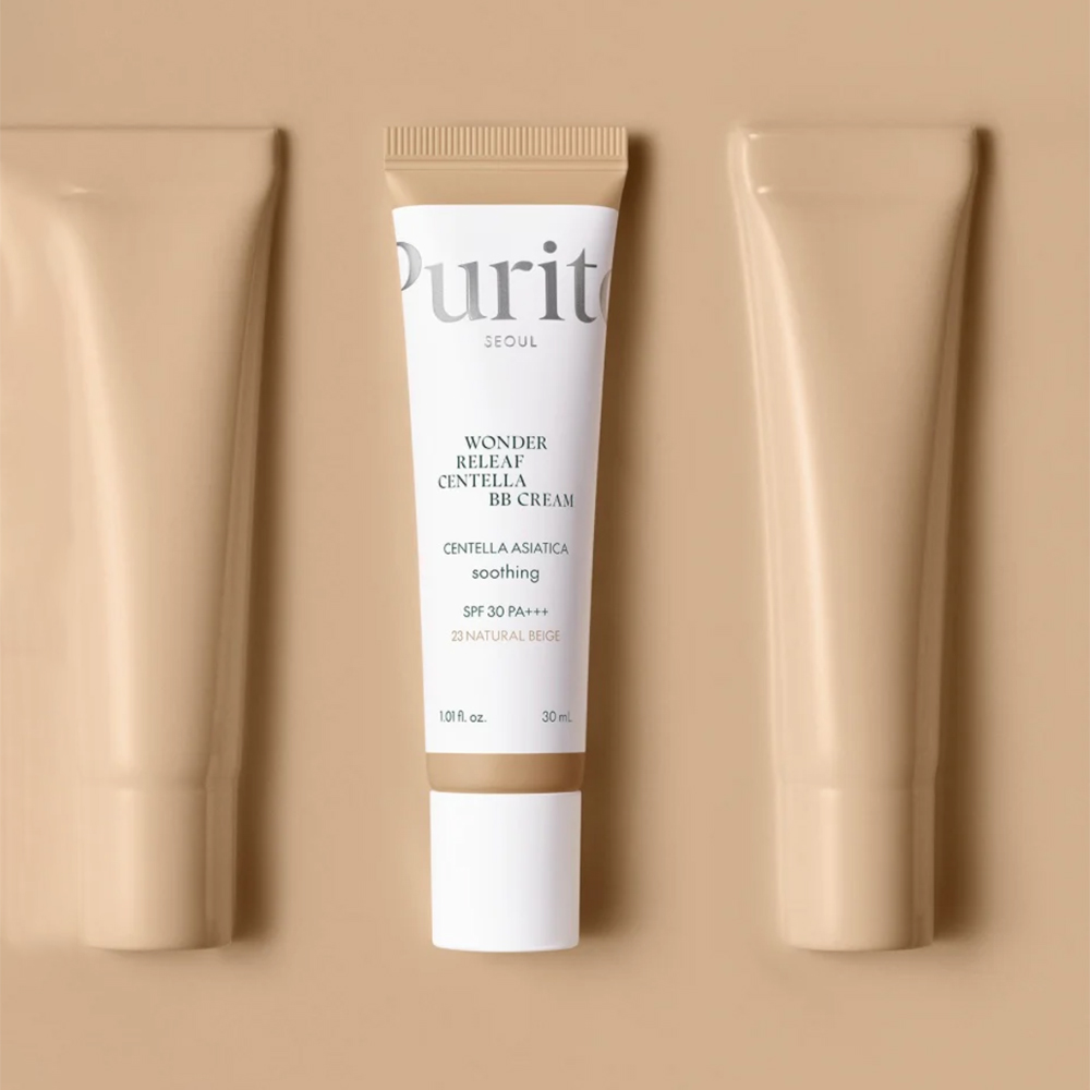 three tubes of BB Cream #23 Natural Beige