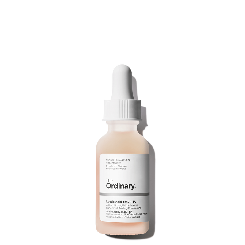 The Ordinary Lactic Acid 10% + HA Serum bottle