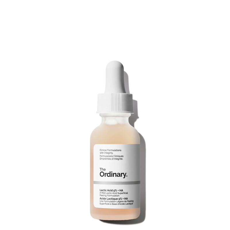 The Ordinary Lactic Acid 5% + HA Serum bottle