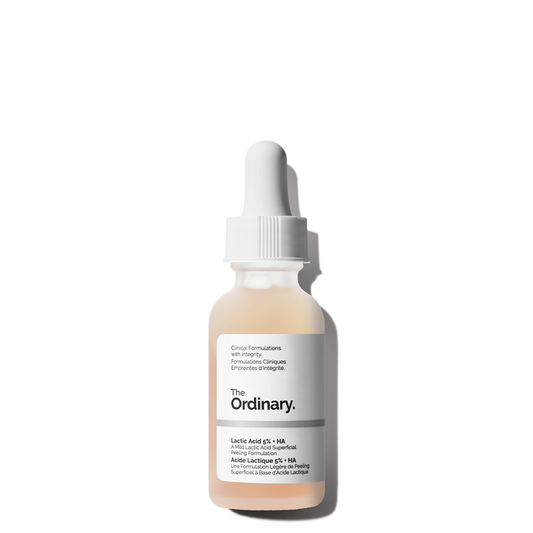 The Ordinary Lactic Acid 5% + HA Serum bottle