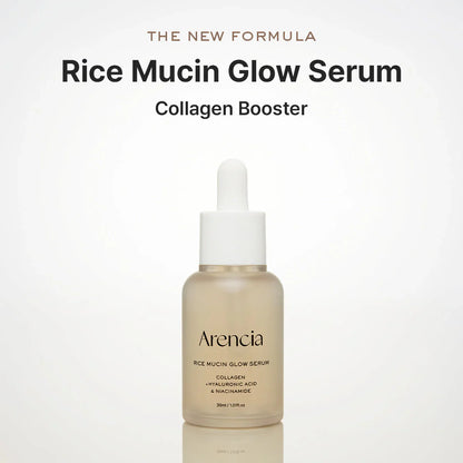 Arencia Rice Mucin Glow Serum 30ml rice ferment collagen hydrating glow serum UAE