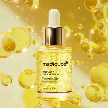 Deep Vita C Capsule Serum 30mL - Vitamincs Water 77% &  Niacinamide 5%