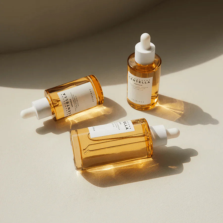 3 bottles of SKIN1004 Madagascar Centella Ampoule 