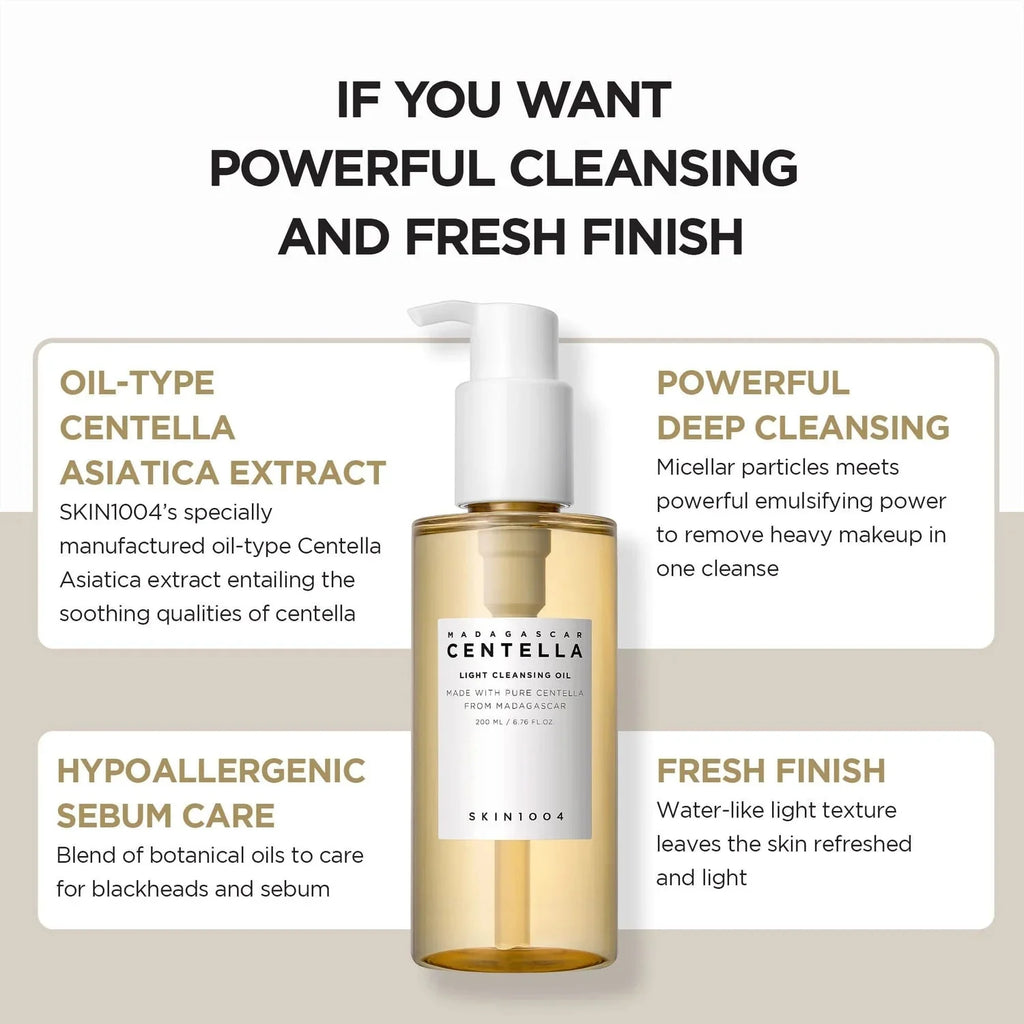 SKIN1004 Madagascar Centella Double Cleansing Power Duo Skin1004