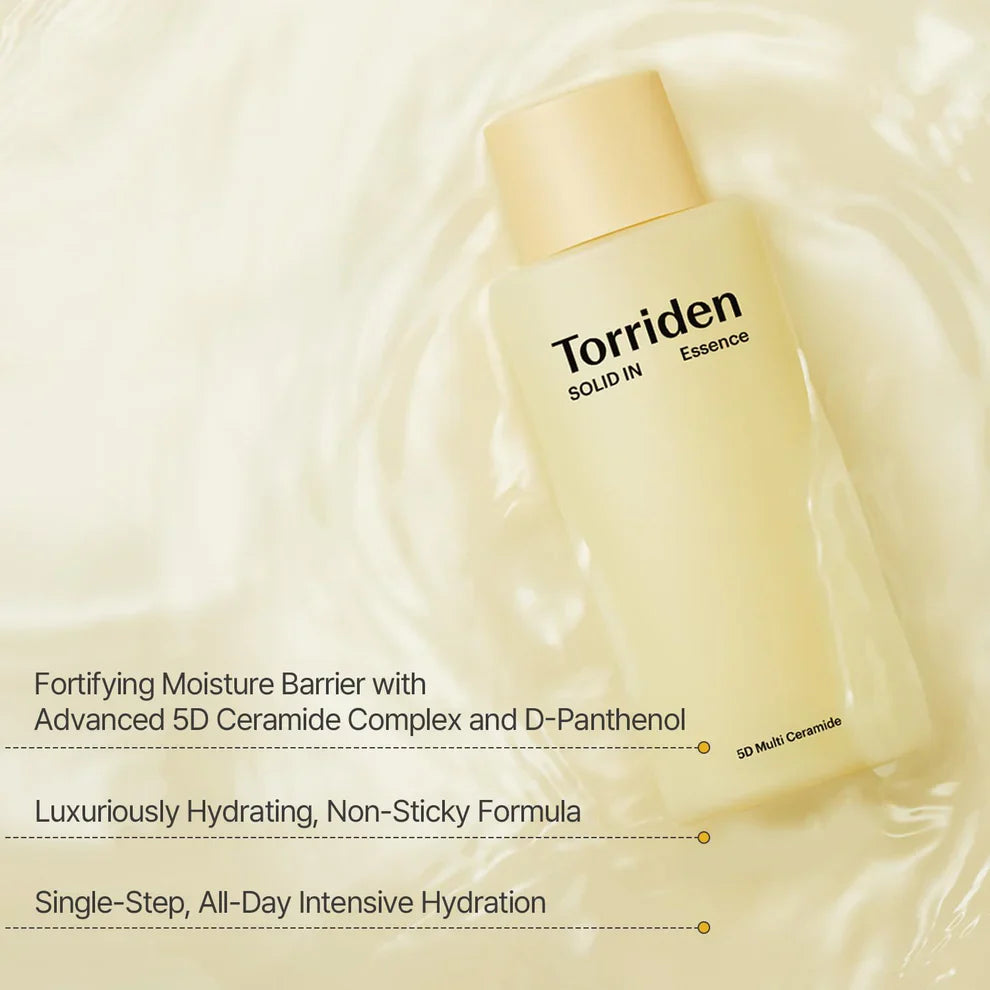 TORRIDEN SOLID IN Essence 100mL | Ceramide Barrier Repair & Deep Hydration Essence UAE