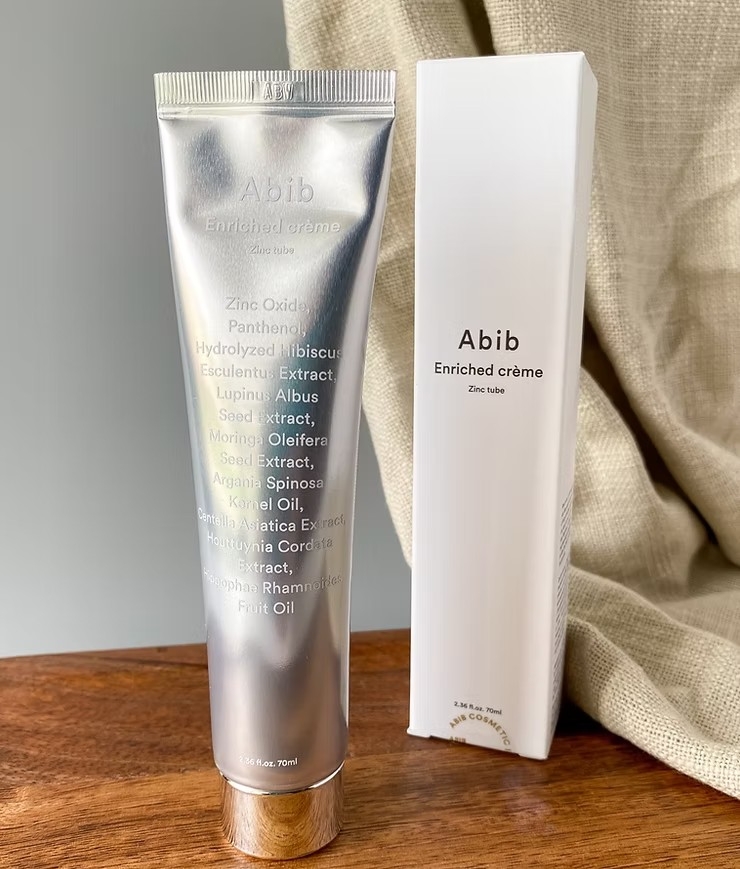 Abib Enriched crème Zinc Tube with box packaging